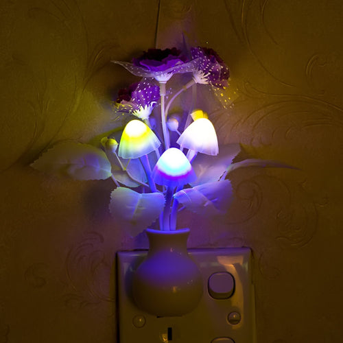 Lilac Night Light Lamp